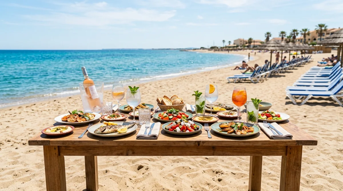Trouver un restaurant de plage au Barcarès avec vue sur la mer