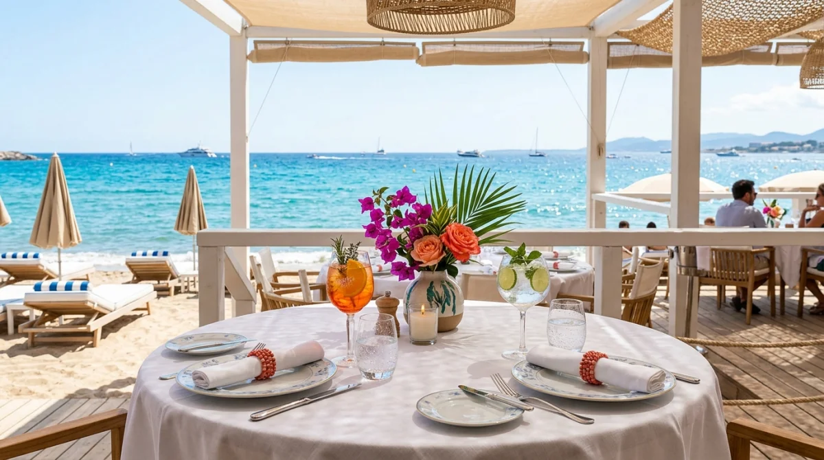 Trouver un restaurant de plage au Barcarès avec vue sur la mer