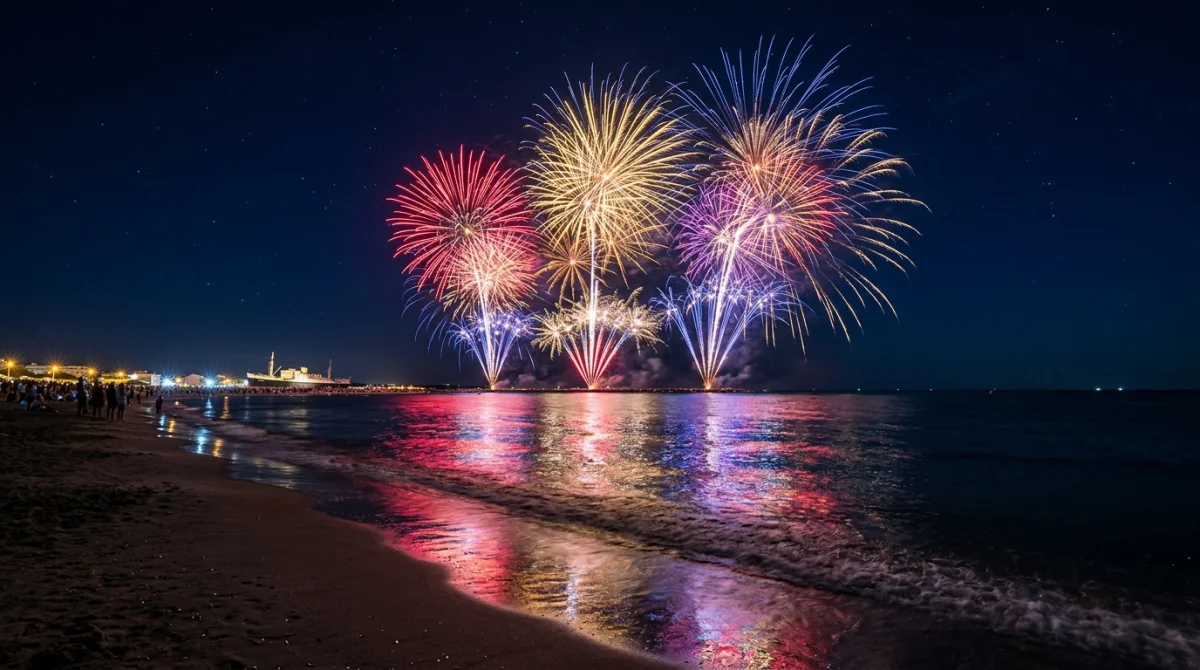 feu d'artifice barcares