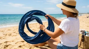 comment plier une tente de plage